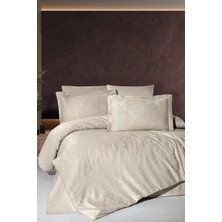 First Choice Herra %100 Pamuk Saten 200 Tc (80 Tel) Jakarlı Çift Kişilik Nevresim Takımı