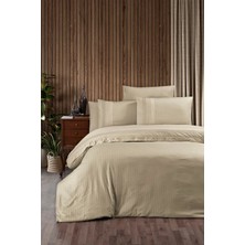 First Choice Galla 100 Pamuk 150 Tc (56 Tel) Jakarlı Çift Kişilik Nevresim Takımı