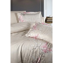 First Choice Wisteria %100 Pamuk Saten 200 Tc (80 Tel) Çift Kişilik Nevresim Takımı