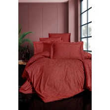 First Choice Wella %100 Pamuk Saten 200 Tc (80 Tel) Jakarlı Çift Kişilik Nevresim Takımı