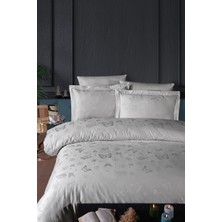 First Choice Corina %100 Pamuk Saten 200 Tc (80 Tel) Jakarlı Çift Kişilik Nevresim Takımı