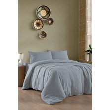 First Choice Henna %100 Pamuk Nevresim + 3 Kat Müslin Çarşaflı Çift Kişilik Nevresim Takımı