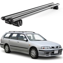 Today Auto Pençe Nissan Primera Sw (2002-2009) Uyumlu Gri Ara Atkı Port Bagaj Tavan Barı