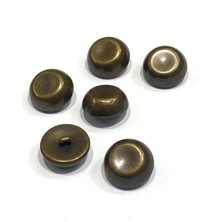 Italyan Kaban Palto Düğmesi / Oksit / Mat Düz / 2,7 cm / 6’lı Set