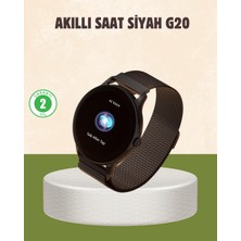 Lowell Home Ieg G20 Mini Akıllı Saat – Sağlık Takibi Uzun Pil Ömrü Dokunmatik Renkli Ekran RSIEG14544-LW