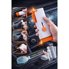 bbtech 6 Parça Araç Içi Multimedya Temizleme Kiti Cam Kıracağı Emniyet Kemeri Kesici Telefon Numaratörlü