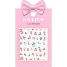 Snails Tırnak Sticker Seti- Aqualand