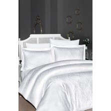 First Choice Mısra %100 Pamuk Saten 200 Tc (80 Tel) Jakarlı Çift Kişilik Nevresim Takımı