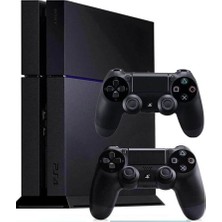 SONY Playstation 4 Fat Kasa 500 Gb+Yenilenmiş+2. Ps4 Kol + 15 Dijital Oyun
