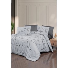 First Choice Alfeo %100 Pamuk 150 Tc (56 Tel) Ranforce Çift Kişilik Nevresim Takımı