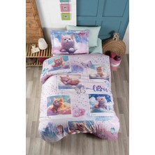 First Choice Cute %100 Pamuk 150 Tc (56 Tel) Ranforce Tek Kişilik Nevresim Takımı