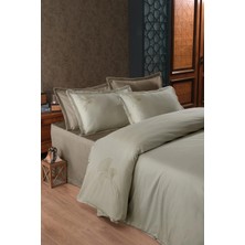 First Choice Estela %100 Mısır Pamuğu 400 Tc (160 Tel) Çift Kişilik Nevresim Takımı