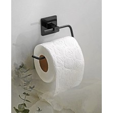 Livenda Metal Siyah Tuvalet Kağıtlığı