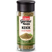 Super Gurme Masala Kekik 10 gr Cam Şişe – Kurutulmuş Doğal Kekik (Dried Thyme)