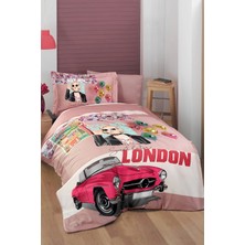 First Choice London %100 Pamuk Saten 200 Tc (80 Tel) Tek Kişilik Nevresim Takımı