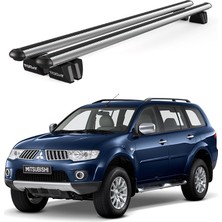 Today Auto Pençe Mitsubishi Pajero Sport 5d (1996-2008) Uyumlu Gri Ara Atkı Port Bagaj Tavan Barı