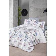 First Choice Layla %100 Pamuk 150 Tc (56 Tel) Ranforce Çift Kişilik Nevresim Takımı