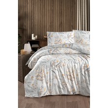 First Choice Tegan %100 Pamuk Çift Kişilik Nevresim Takımı - Lastikli Çarşaf