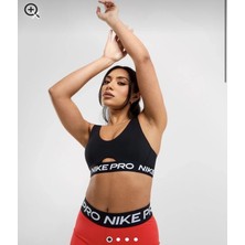 Nike Pro Indy Plunge Bra Siyah Kadın Sporcu Sütyeni HF5961-010