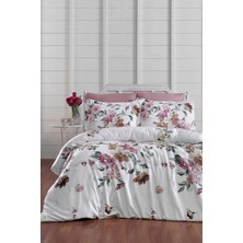 First Choice Serra %100 Pamuk Saten 200 Tc (80 Tel) Çift Kişilik Nevresim Takımı