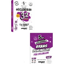 Ankara Yayıncılık 5. Sınıf Fen Bilimleri Güçlendiren 32 Haftalık Deneme + Branş Denemesi (7 Sarmal 5 Genel Deneme)