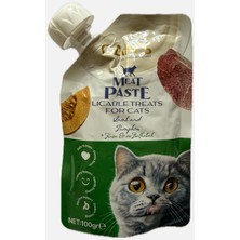 Can's Meat Paste Kuzu Etli & Balkabağı Kedi Ödülü Pasta Pounc 100 Gram X2 Adet