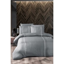 First Choice Elegant 100 Pamuk 150 Tc (56 Tel) Jakarlı Çift Kişilik Nevresim Takımı