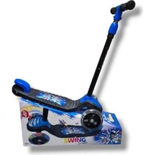  swing scooter mavi ışıklı