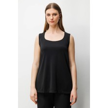 Eskişehir Mağazacılık 71369 Onteks Bluz Sıfır Yaka Kolsuz