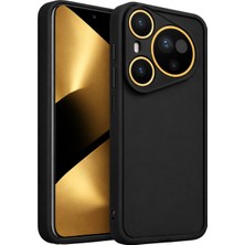 Fenza Huawei Pura 80 Ultra Uyumlu Kamera Çıkıntılı Mat Silikon Telefon Kılıfı