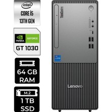 Lenovo Thinkcentre Neo 50T i5 13400 Masaüstü Bilgisayar 64GB RAM 1TB SSD Win11 Pro + Per4 USB 12UB000BTRP474