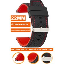  samsung gear s3 classic frontier uyumlu 22mm soft silikon saat kordonu kayışı a54-sk