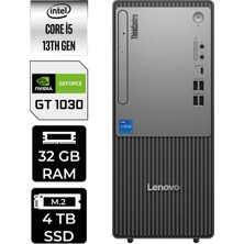 Lenovo Thinkcentre Neo 50T i5 13400 Masaüstü Bilgisayar 32GB RAM 4TB SSD Win11 Pro + Per4 USB 12UB000BTRP468