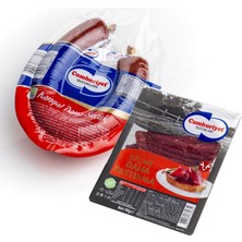 Cumhuriyet Dana Kangal Sucuk 220 gr + Seçme Pastırma 90 gr 2 Li Set