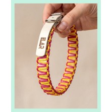 Elar Aksesuar El Yapımı Paracord & Deri Köpek Boyun Tasması – Örgü Urban 14