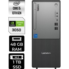 Lenovo Thinkcentre Neo 50T Intel Core I5 13400 48GB 1tb SSD RTX3050/6GB Fdos Masaüstü Bilgisayar & Per4 USB Bellek 12UB000BTRP490