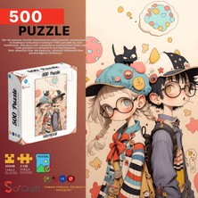 Soi Craft 500 Parça Puzzle Tarzın Parçaları