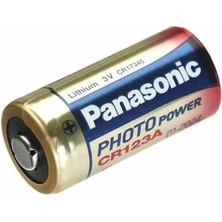 Najmaddin Panasonic CR123AL/1B 3 Volt Lityum CR123 Tekli Fotoğraf Makinesi Pili