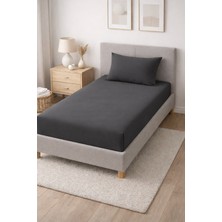 Mata Çeyiz Bella Home Tek Kişilik Ranforce Kumaş %100 Pamuk Fitted Çarşaf Seti 100X200 +30 cm