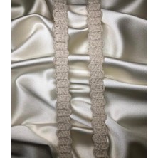 Ezel-In Tekstil Aksesuarları Dekoratif Pamuk Şerit, 50 Metre, KOD-P387