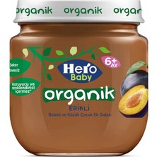 Najmaddin Hero Baby Organik Erik Püresi Kavanoz Mama 120 gr