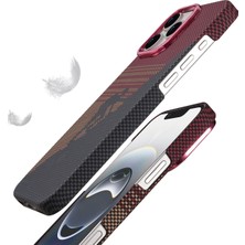 Najmaddin Newface Apple Iphone 16 Pro Vega Magsafe Kapak - Gri