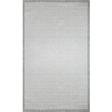 Sisal Sl-14 Bej Vizon Dekoratif Desenli Çerçeveli Halı