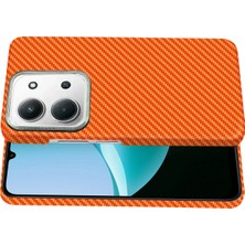 Najmaddin Newface Xiaomi Redmi 15C 4g Vega Magsafe Kapak - Turuncu