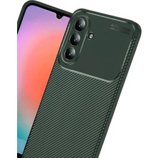 Najmaddin Newface Samsung Galaxy A37 5g Auto Focus Karbon Kapak - Koyu Yeşil