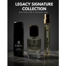 Lorashine Legacy Imza Serisi 3’lü Erkek Parfüm Seti 30 ml Krem Parfüm + 30 ml Edp + 10 ml Cep Boy