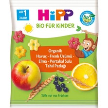 Najmaddin Hipp Organik Havuç Frenk Üzümü Elma Portakal Sulu Tahıl Patlağı 30 gr