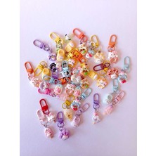 Mucit Home 2 Adet Figürlü Fermuar Süsü Çanta Süsü Anahtarlık