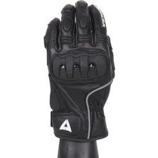 Venom Motosiklet D1 Kısa Deri Full Koruma Leather Motorcu Eldiveni
