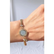 By Milo Jewellery 14 Ayar Altın Nazar Boncuklu Bileklik